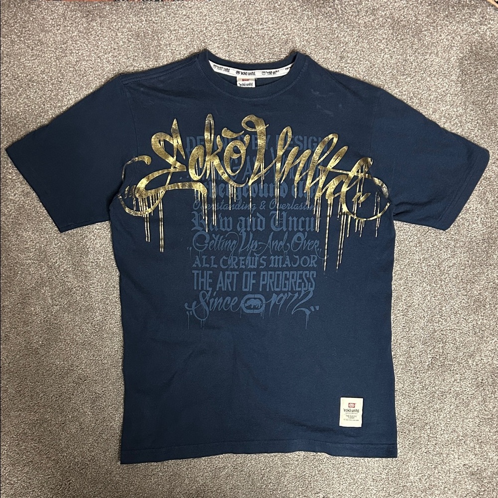 Y2K Ecko UNLTD Streetwear Graphic Shirt